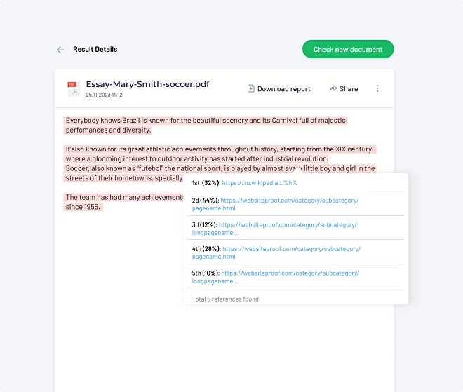 See all copied text snippets