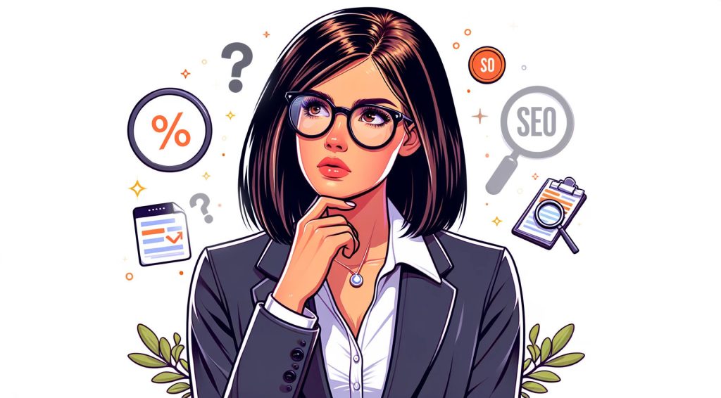 Unique website content improving SEO performance